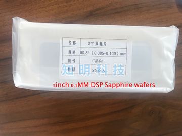 İyi fiyat Yuvarlak Safir Yüzey Gofret 2 İnç 50.8mm Kalınlığı 100um / 0.1mm Dsp çevrimiçi