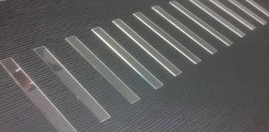 İyi fiyat Al2O3 Tek Kristal Özel Safir Cam Jilet Tıbbi Bıçak 38x4.5x0.3mmt çevrimiçi