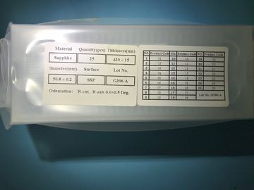 İyi fiyat 2 Inç DSP SSP Gallium Nitrit Gofret Bir Eksen Safir Substratlar GaN Epitaksiyel Şablonları çevrimiçi