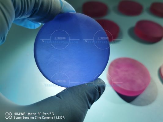 İyi fiyat Al2o3 Sentetik Renkli Doped Lazer Sapfir Kristalı çevrimiçi