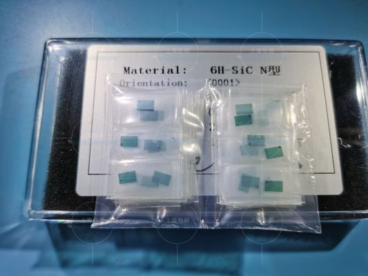 İyi fiyat Tek Kristal 5 * 5mm 6H-N Cilalı Silisyum Karbür Gofret çevrimiçi