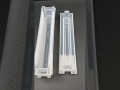 SIC Sapphire Si wafer için 1 inçlik kaset wafer kutusu